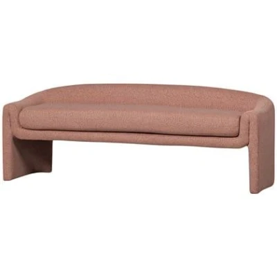 Afbeelding van BePureHome Zone Bankje Polyester Rose Dust 58x160x55