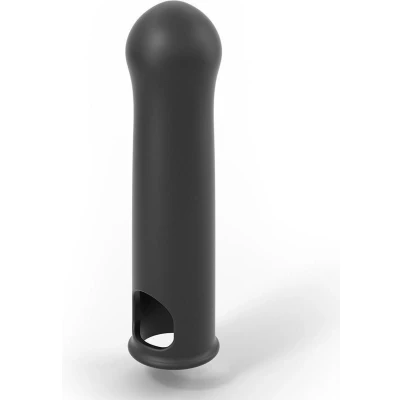 Afbeelding van Dorcel Liquid Soft Xtend Penis Sleeve Met Erectieverlengende Scrotumring Rekbaar Past altijd