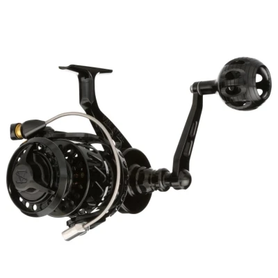 Afbeelding van Van Staal Black X2 Bailed Spinning Spinmolen 150 Slip voorop molens