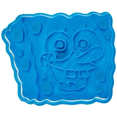 Afbeelding van Cuticuter Spongebob uitsteekvorm blauw