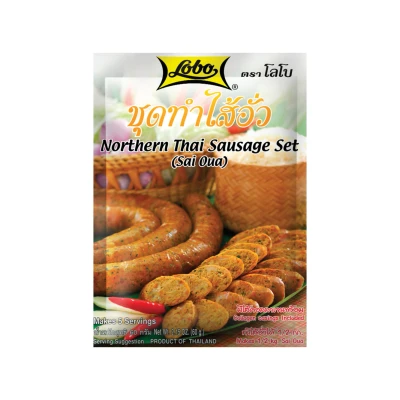 Afbeelding van Lobo Thai worst set Sai Qua 60 g