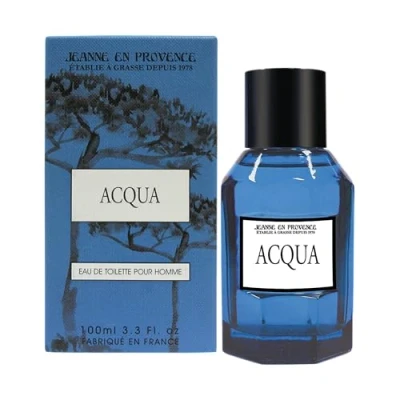 Afbeelding van JEANNE EN PROVENCE Parfum voor heren Acqua Eau de toilette spuitfles 100 ml gemaakt in Frankrijk Grasse