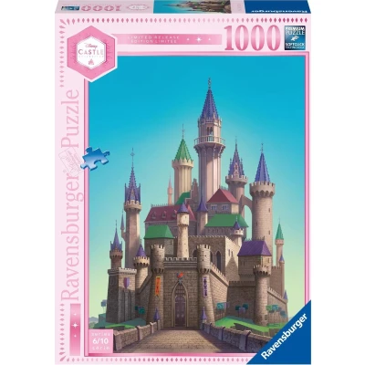 Afbeelding van Ravensburger puzzel Disney Aurora&#039;s Castle Legpuzzel 1000 stukjes