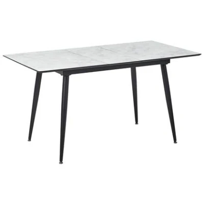 Afbeelding van Beliani EFTALIA Uitschuifbare eettafel Wit 80 x 120150 cm MDF