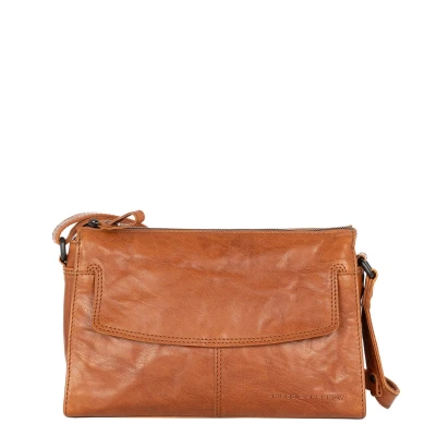 Afbeelding van Spikes &amp; Sparrow Crossbody Schoudertas Elbertina Brandy