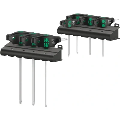 Afbeelding van Wera 467/7 TORX HF set 1 schroevendraaierset T greep 7 dlg schroevendraaier
