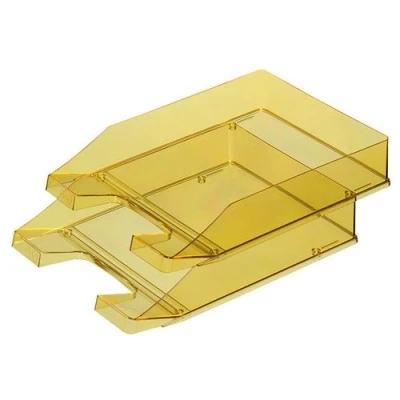 Image de HAN HA 1026 X 25 Corbeille à courrier A4 standard jaune transparent