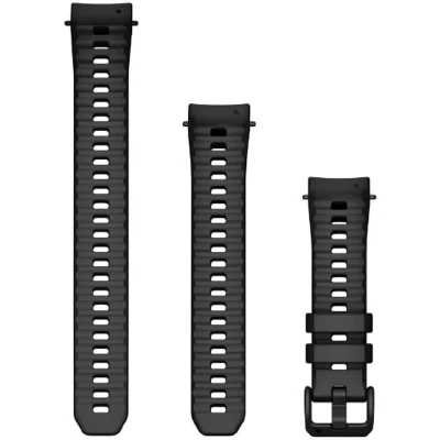 Afbeelding van Garmin Siliconen Horlogeband 20mm Zwart Instinct E 40mm