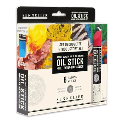 Afbeelding van Sennelier 6 x 38 ml oliesticks