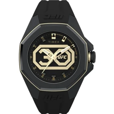 Afbeelding van Timex UFC Pro TW2V90200 Horloge Siliconen Zwart Ø 45 mm