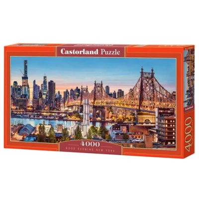 Image de Puzzle Castorland Bonsoir New York, 4000 pièces