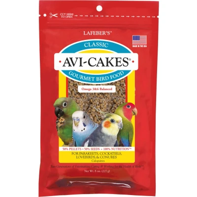 Afbeelding van Lafeber Avi Cakes Classic Cockatiel Vogelvoer