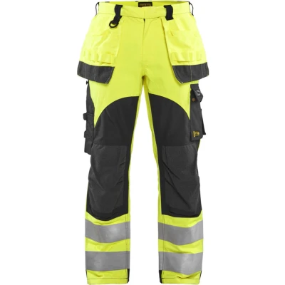 Afbeelding van Blaklader Multinorm werkbroek Inherent 1589 1512 High Vis Geel/Marineblauw D104