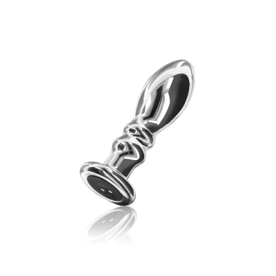 Afbeelding van ToyJoy Buttocks Vibrating Metal Plug M Zilver