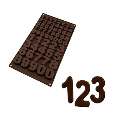 Afbeelding van Silikomart Chocolate Mould Choco 123