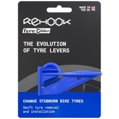 Afbeelding van Rehook Tyre Glider bandenoplegger bandenlichter bandenafnemer gemak snel compact easy fiets gereedschap fietsband oplegger