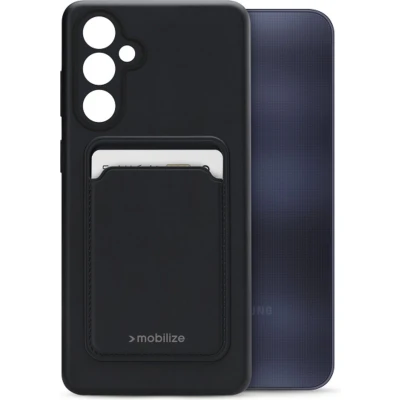 Afbeelding van Mobilize Rubber Gelly Card Case Samsung Galaxy A16 4G/5G Matt Black