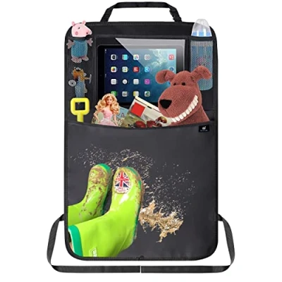 Afbeelding van Termichy Autorugleuningbeschermer, antislipbeschermer, met doorzichtige iPad tablet houder, waterdicht (1 stuks)