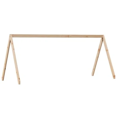 Afbeelding van Kinderbedhuisje 209x85,5x88 cm massief grenenhout