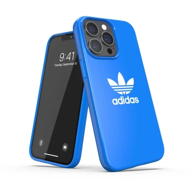 Afbeelding van adidas Snap Case Trefoil hoesje voor iPhone 13 &amp; Pro Blauw
