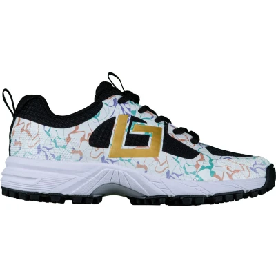 Afbeelding van Brabo Tribute Hockeyschoenen Junior Marble Black Wit