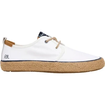 Afbeelding van Pepe Jeans PORT Tourists Espadrilles, Heren, Maat: 43, Off white