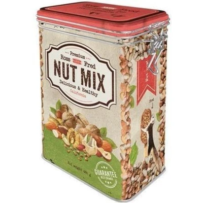 Afbeelding van Nostalgic Art NutMix 31121 Retro koffieblik voor nostalgische fans, aromadeksel, vintage design, 1,3 liter
