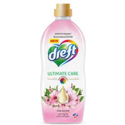 Afbeelding van Dreft Wasverzachter Pink Bloom 40 Wasbeurten 1 Liter