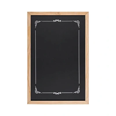 Afbeelding van Bi Office krijtbord voor decoratief krijt, 60 x 40 cm, grenen frame