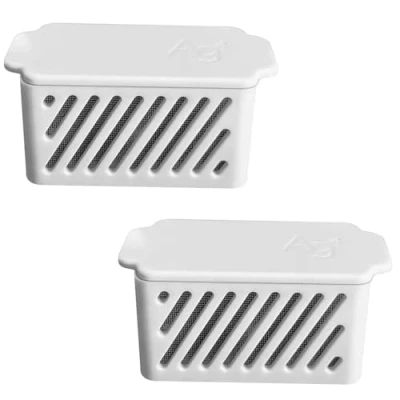Afbeelding van Set van 2 zilveren ionenmodules voor Roborock S7maxv Ultra / S7 Pro Ultra/Q Revo S8+/S8/S8 Ultra/S8 Plus/G10S Pro/P10/G10S Pure G20 stofzuiger