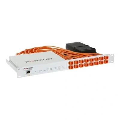 Image de Rackmount.IT RM FR T11 Kit de montage pour rack RJ 45 X 16 RAL 9003, blanc signal 1U 19