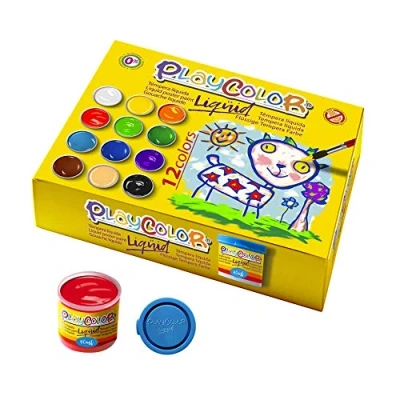 Afbeelding van Tempera Playcolor 12 Onderdelen 40 ml Multicolour