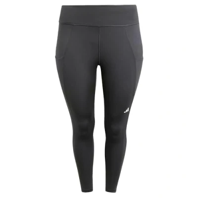 Afbeelding van adidas Performance OWN THE RUN 7/8 PLUS SIZE Legging, Dames, Maat: 46 48, Black