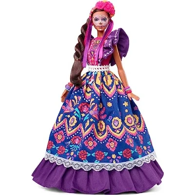 Afbeelding van Barbie Signature Dag Van De Dode Pop Veelkleurig