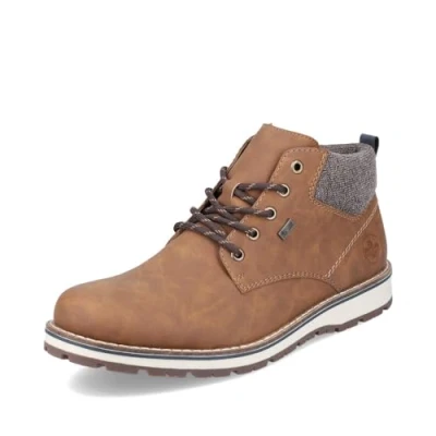 Afbeelding van Rieker Veterboots, Heren, Maat: 47, Mandel braun navy Leer
