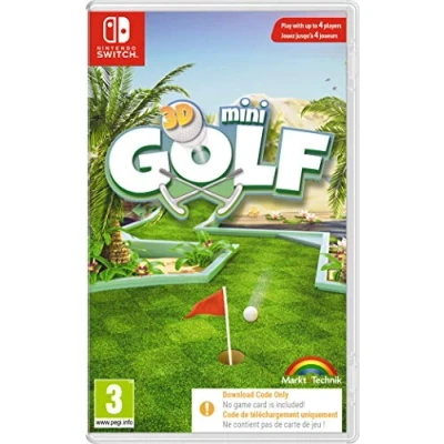 Afbeelding van 3D Mini Golf Nintendo Switch (code de téléchargement uniquement, sans carte jeu)