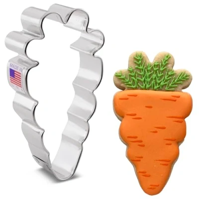 Afbeelding van Ann Clark Cookie Cutters uitsteekvorm wortelen 10,2 cm