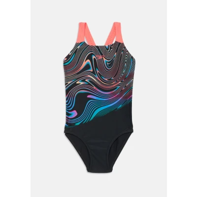 Afbeelding van Speedo Digital Placement Power BACK Badpak voor kinderen, Maat: 140, Neon coral