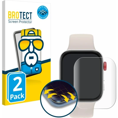 Afbeelding van BROTECT Screenprotector voor Huawei Watch Fit 3 Folie Beschermfolie transparant volledig dekking (2 Stuks)