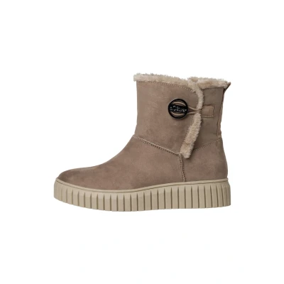 Afbeelding van s.Oliver 5 26418 41 Sneeuwlaarzen voor dames, Taupe