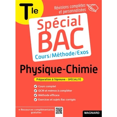 Image de Spécial Bac Physique Chimie Tle 2025