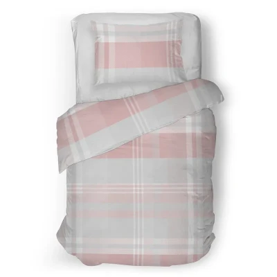 Afbeelding van Snoozing Elise Dekbedovertrek Eenpersoons 140x200/220 cm Roze