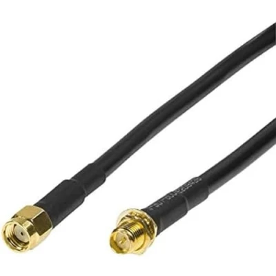 Afbeelding van LogiLink WLAN binnenhuisantennes verlengkabel, 5 m, zwart
