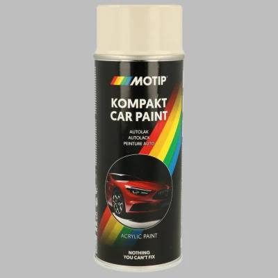 Afbeelding van Motip 45700 Autolak Spuitbus Wit 400ml UV Bestendig Hoge Dekking