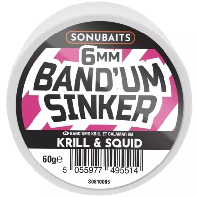 Afbeelding van Sonubaits Band&#039;um Sinker 6mm Smaak : Krill &amp; Squid