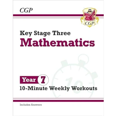 Afbeelding van New KS3 Maths 10 Minute Weekly Workouts Year 7