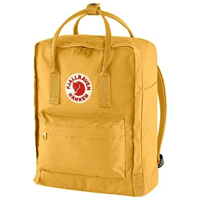 Afbeelding van Fjallraven Kanken ochre confetti pattern backpack