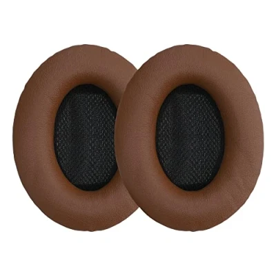 Afbeelding van kwmobile 2x oorkussens geschikt voor Bose Quietcomfort 35 35II 25 15 / QC35 QC35II QC25 QC15 Earpads koptelefoon in donkerbruin