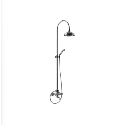Afbeelding van Cisal Arcana Ceramic Douchekolom met baduitloop RVS AC0041512A