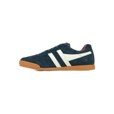 Afbeelding van Gola Harrier Sneakers laag, Heren, Maat: 43, Navy off white deep red Schoenen